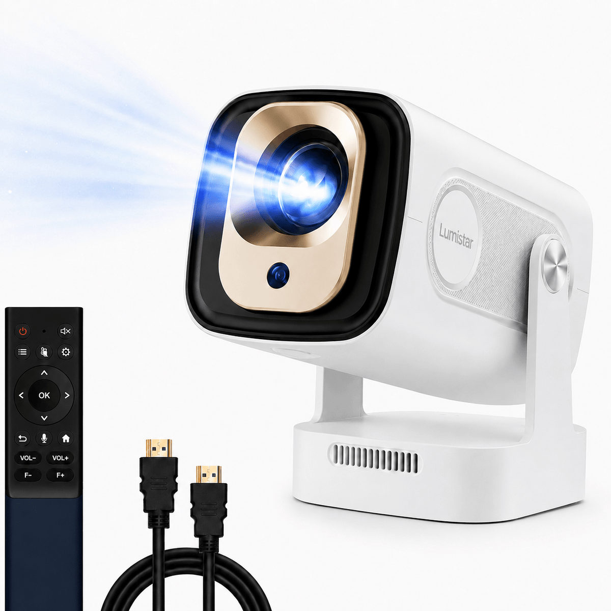 Lumistar Horizon Mini Beamer - Effortless Full-HD Cinema Experience - Lumistar - mini beamer - Lumistar