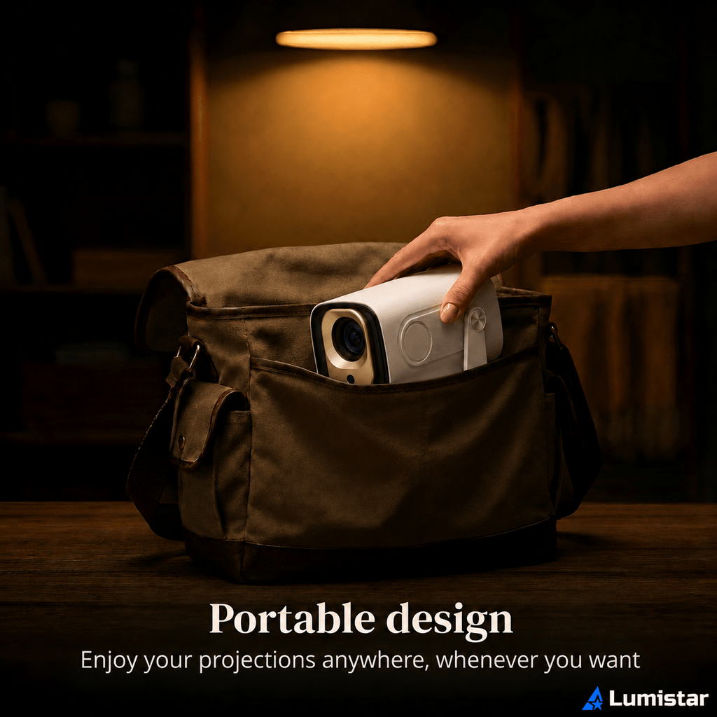 Lumistar Horizon Mini Beamer - Effortless Full-HD Cinema Experience - Lumistar - mini beamer - Lumistar