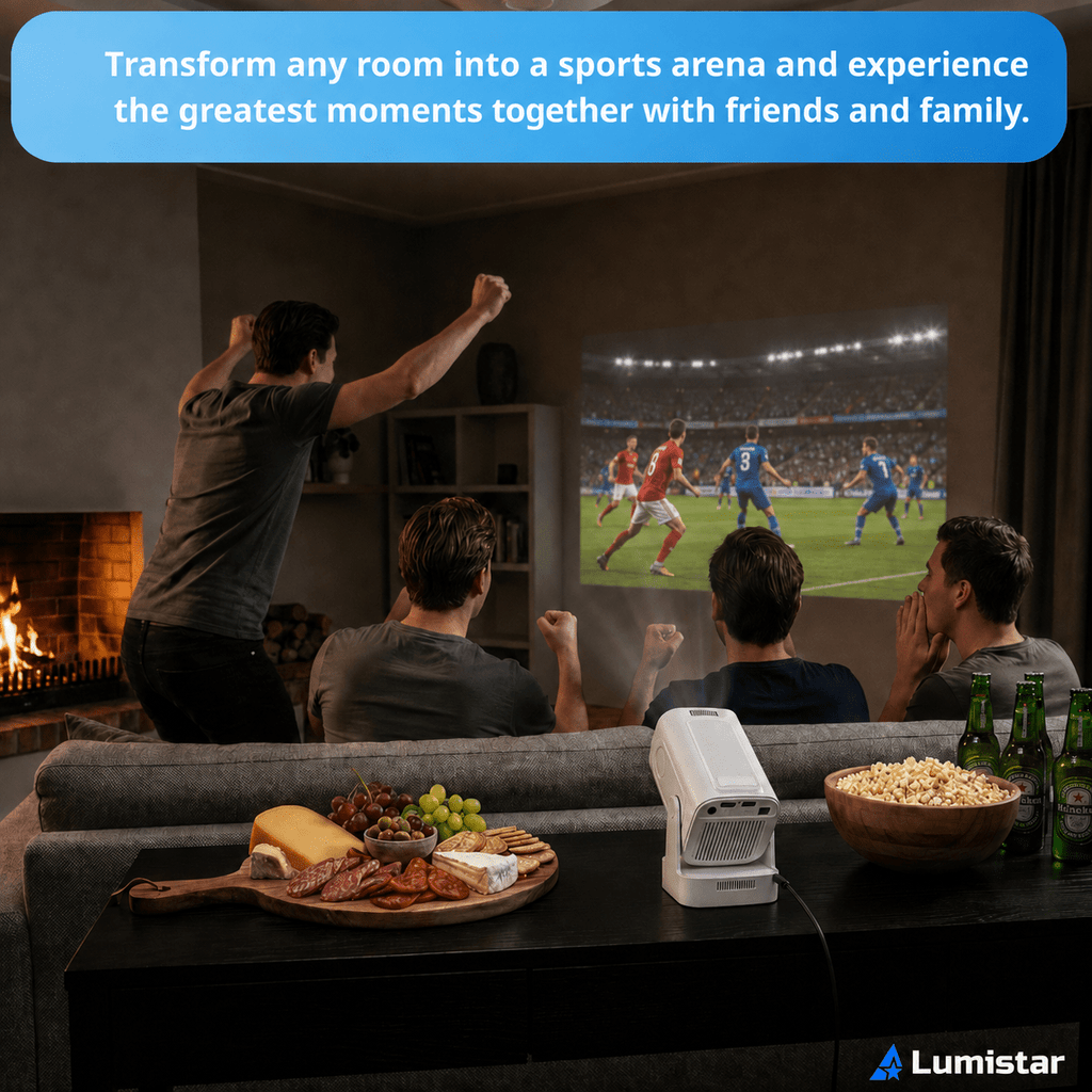 Lumistar Horizon Mini Beamer - Effortless Full-HD Cinema Experience - Lumistar - mini beamer - Lumistar