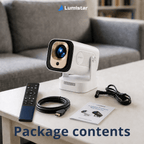 Lumistar Horizon Mini Beamer - Effortless Full-HD Cinema Experience - Lumistar - mini beamer - Lumistar