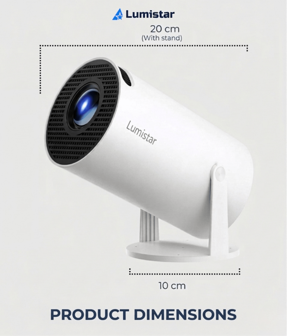 Lumistar Premium Mini Beamer - Create your own Home Cinema - Lumistar - mini beamer - Lumistar