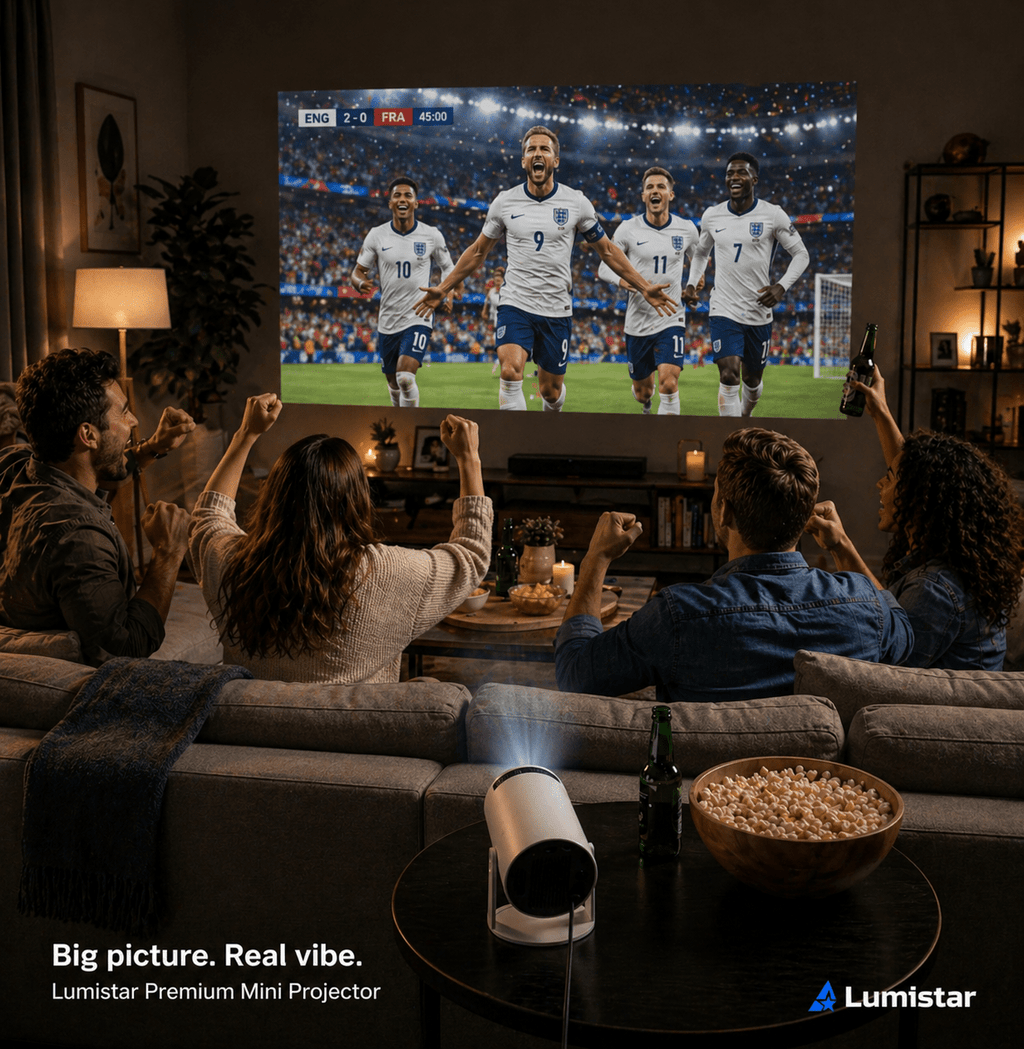 Lumistar Premium Mini Beamer - Create your own Home Cinema - Lumistar - mini beamer - Lumistar