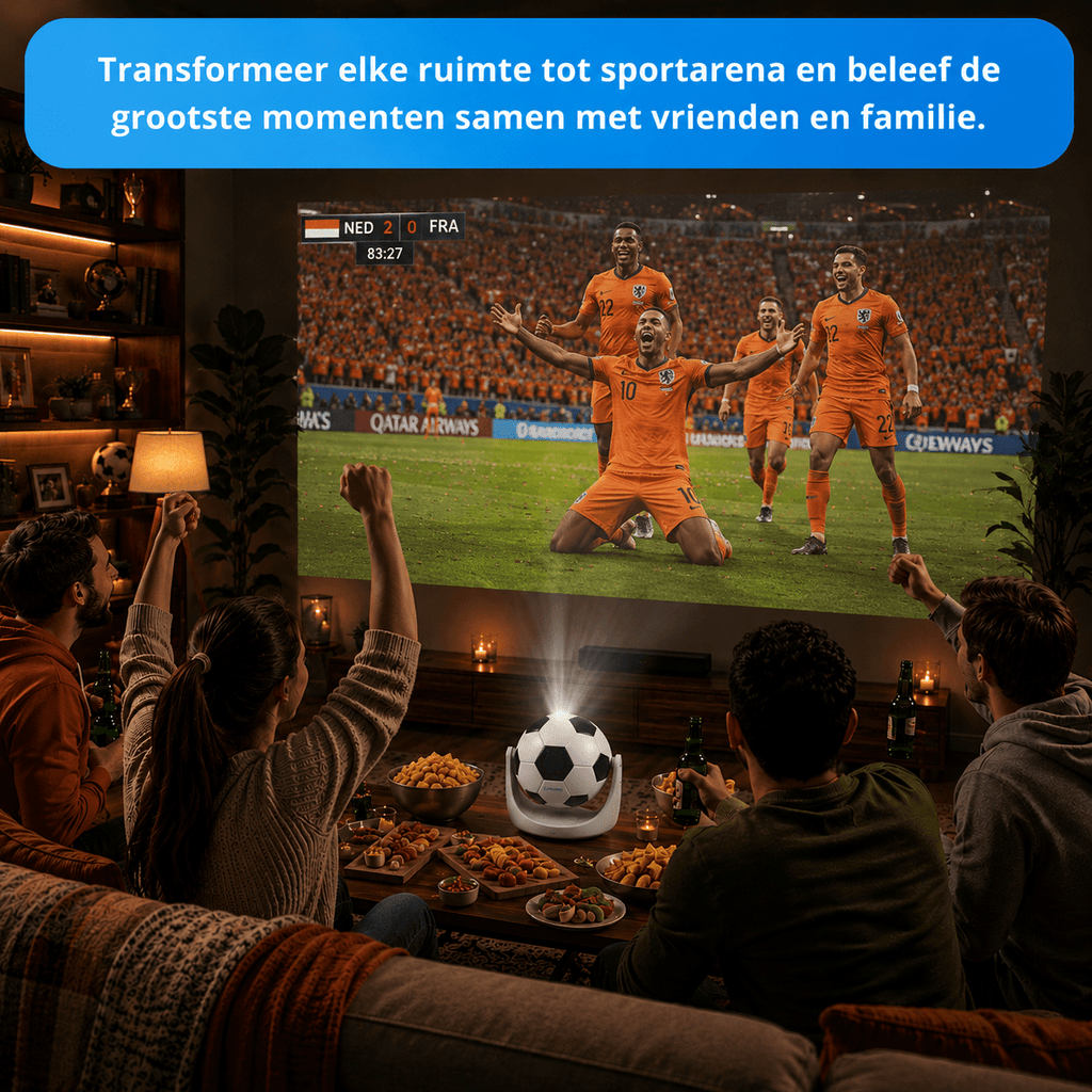 Lumistar Mini Beamer World Cup Edition - Experience the World Cup Differently - Lumistar - mini beamer - Lumistar