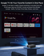 Lumistar A8 Google TV Beamer - The Ultimate Home Cinema - Lumistar - beamer - Lumistar
