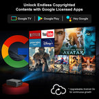 Lumistar A8 Google TV Beamer - The Ultimate Home Cinema - Lumistar - beamer - Lumistar