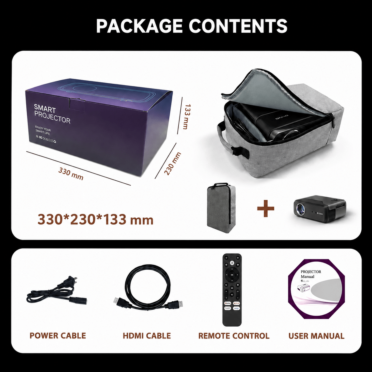 Lumistar A8 Google TV Beamer - The Ultimate Home Cinema - Lumistar - beamer - Lumistar