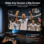 Lumistar A8 Google TV Beamer - The Ultimate Home Cinema - Lumistar - beamer - Lumistar